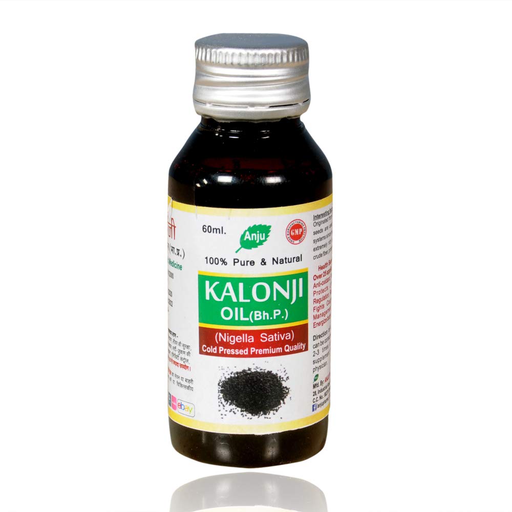 Anju PharmaceuticalsANJU KALONJI OIL (60 ml * 2 pcs) For Hair Dry Damaged