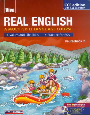 Real English - 2, (With CD , Rev. CCE Edition, PSA, ASL & OTBA)