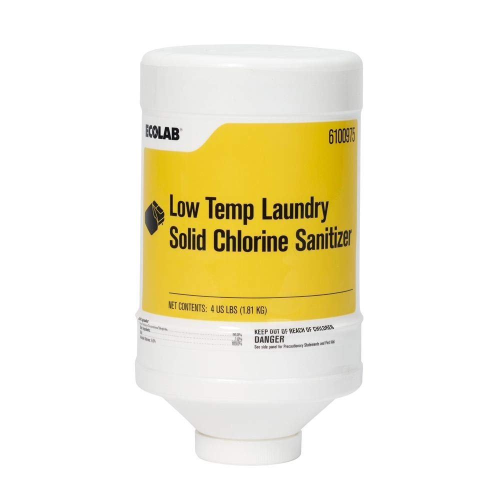 EcolabLow Temp Laundry Solid Destainer 4 lb (Case of 2)