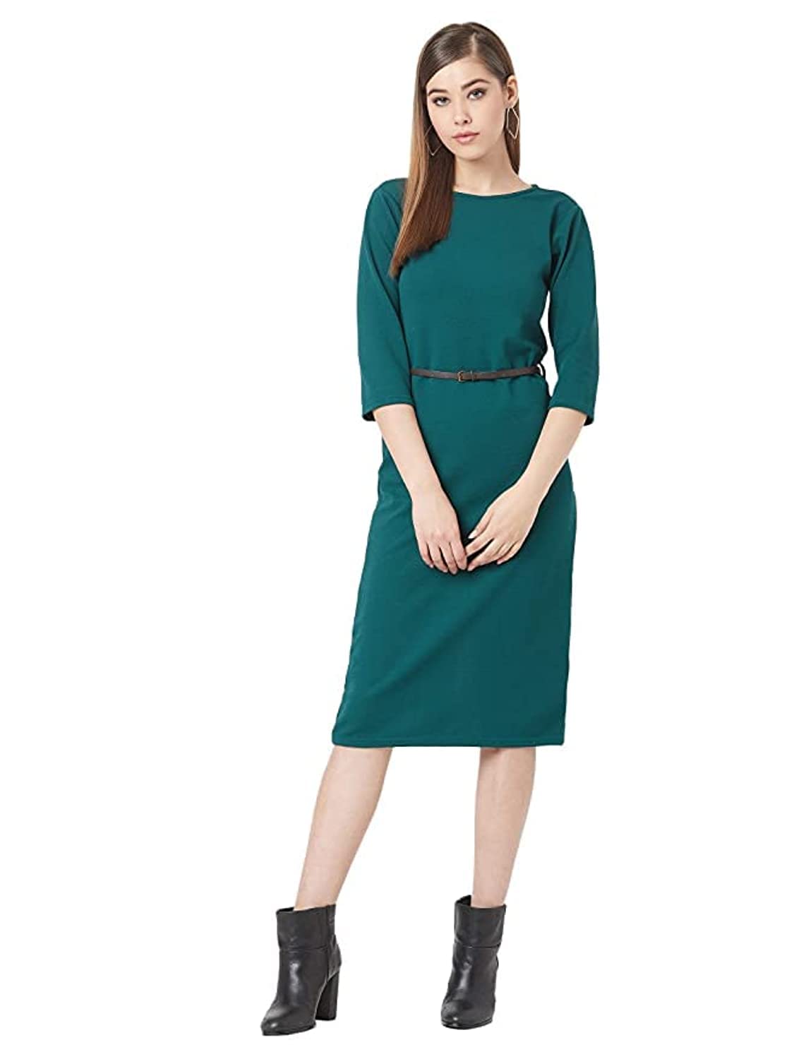 Miss Olive Women's Shift Midi Dress