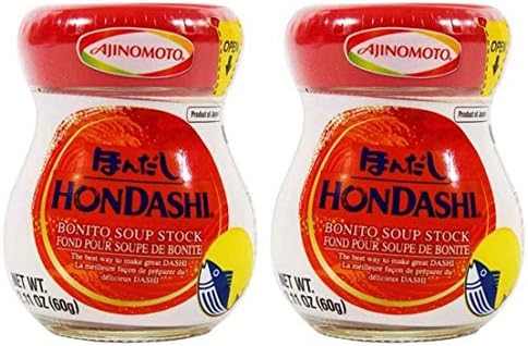 Japanese Hon Dashi Bonito Fish Soup Stock - 2.1 oz x 2 bottles