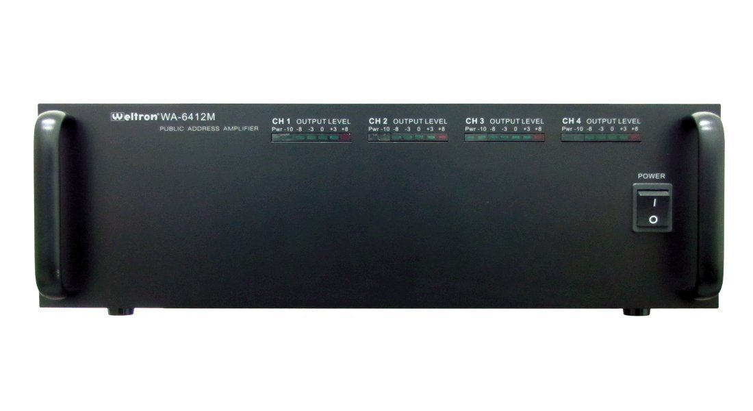 Multifunctional Audio & Video Component Amplifier Black (WA-6412)