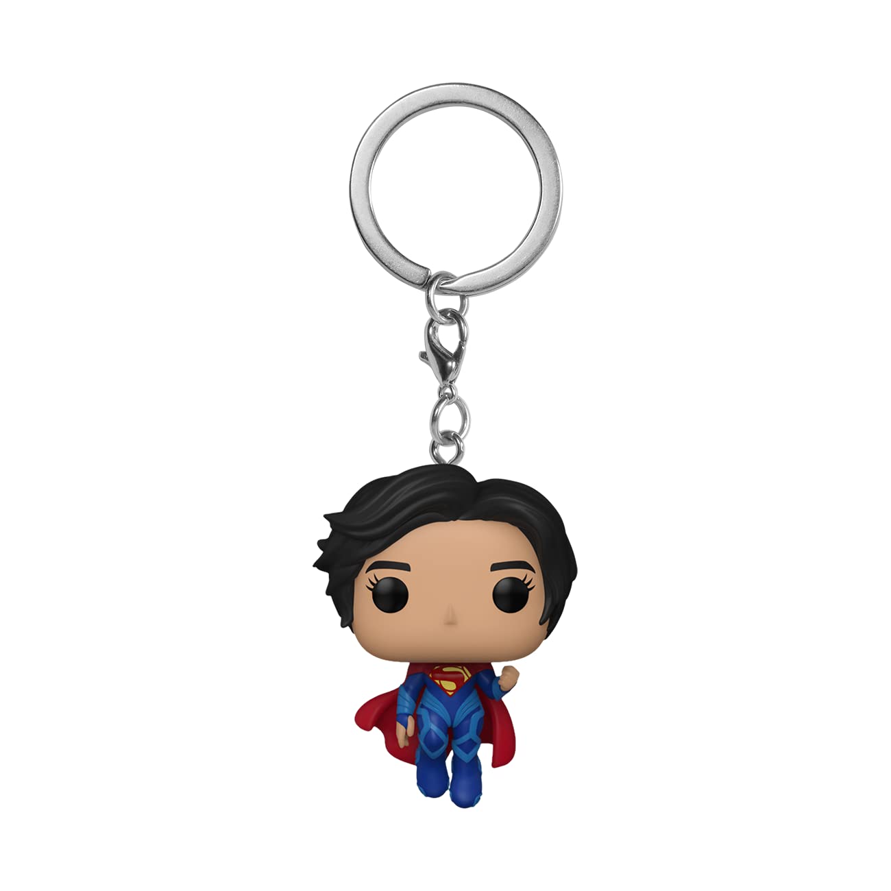 Funko POP! Keychain: DC - the Flash - Supergirl - DC Comics - Collectable Vinyl Mini Figure Novelty Keyring - Stocking Filler - Gift Idea - Official Merchandise - Comic Books Fans - Minifigure