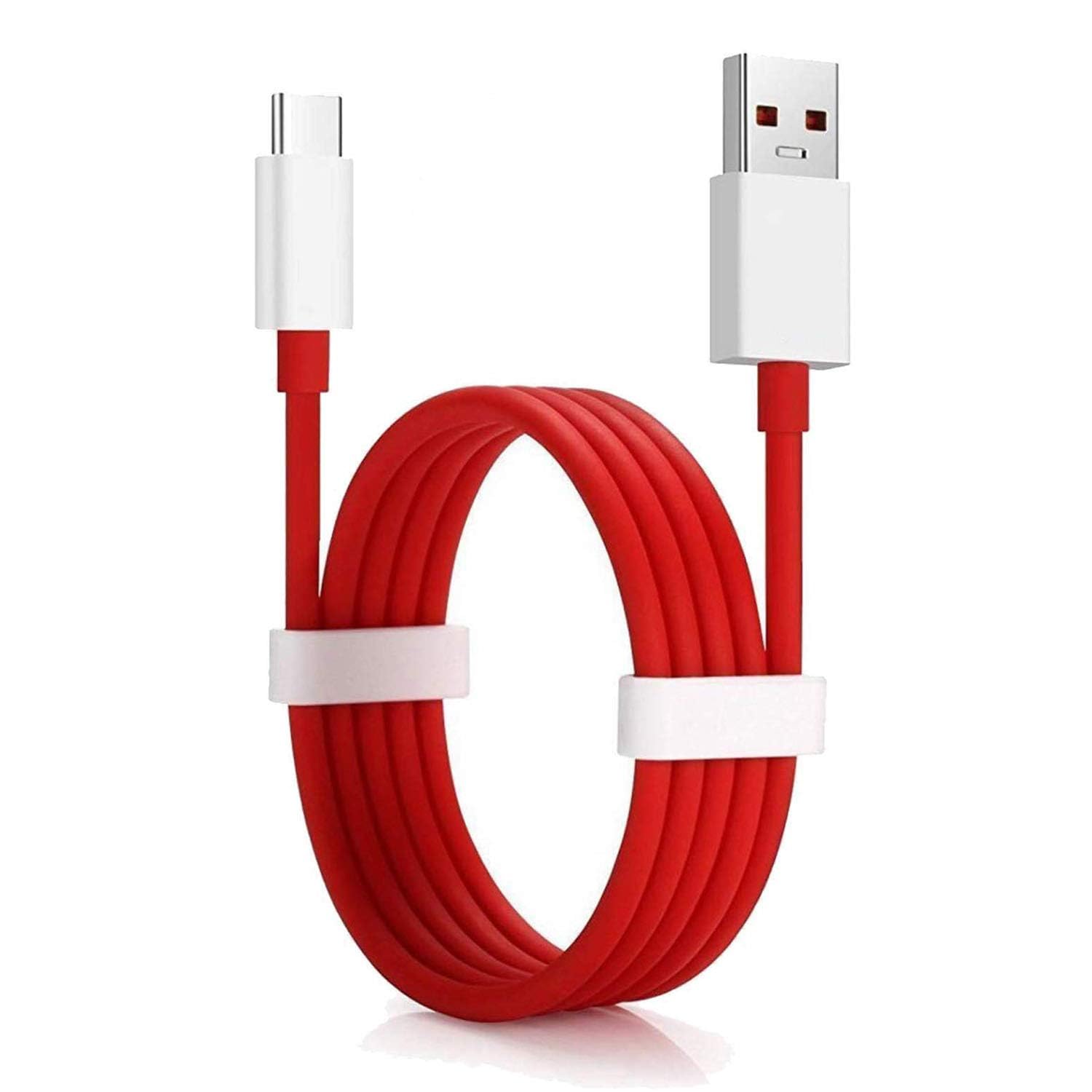 Lakshika Type-C USB Cable for ZTE Avid 589, ZTE Avid 589 USB Cable | Data Sync Cable | Rapid Quick Dash Fast Charging Cable | Charger Cable | Type-C to USB-A Cable - L$B1, Red,1 M