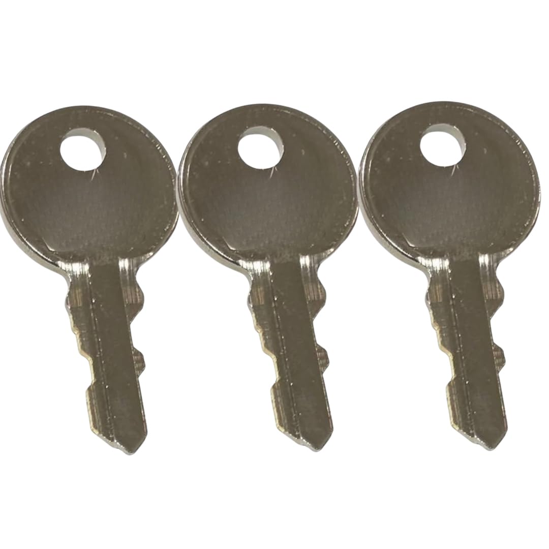 (3) Three Replacement Keys Compatible With Stack On Safes Cut To Code Series GL200 - GL249 (GL248)