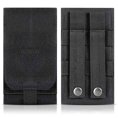 DOUNTO Tactical Phone Holster Large Belt Phone Pouch Molle Carrying Cover Case for Less 6.5  Phone