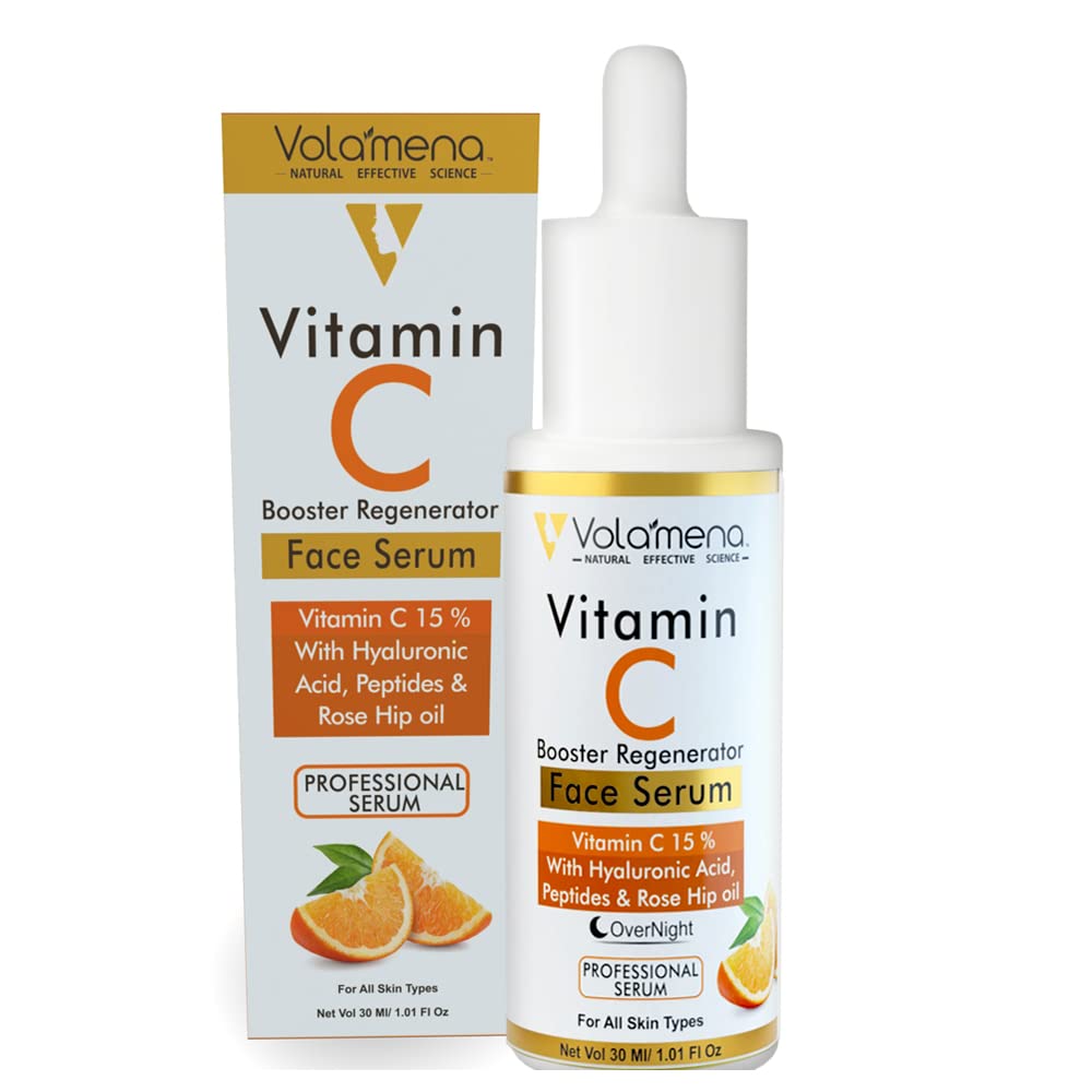 Volamena Vitamin C Booster Re-generator Face Serum; 30 ml/1.01 fl oz