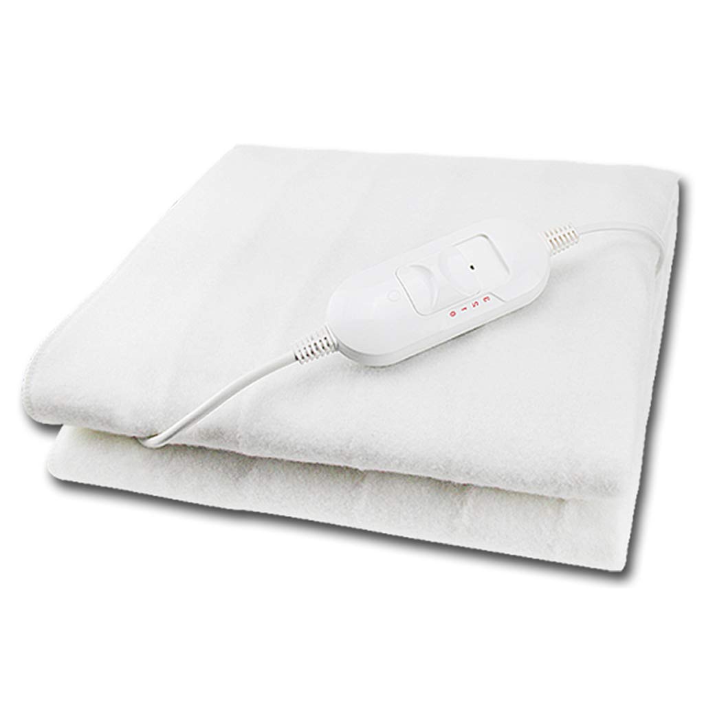 Electric Blanket Heated Washable Fleece Under Luxury Double Bed