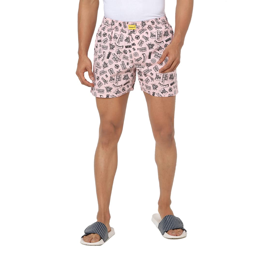 Bewakoof Men Chill Printed Regular Cotton Boxer