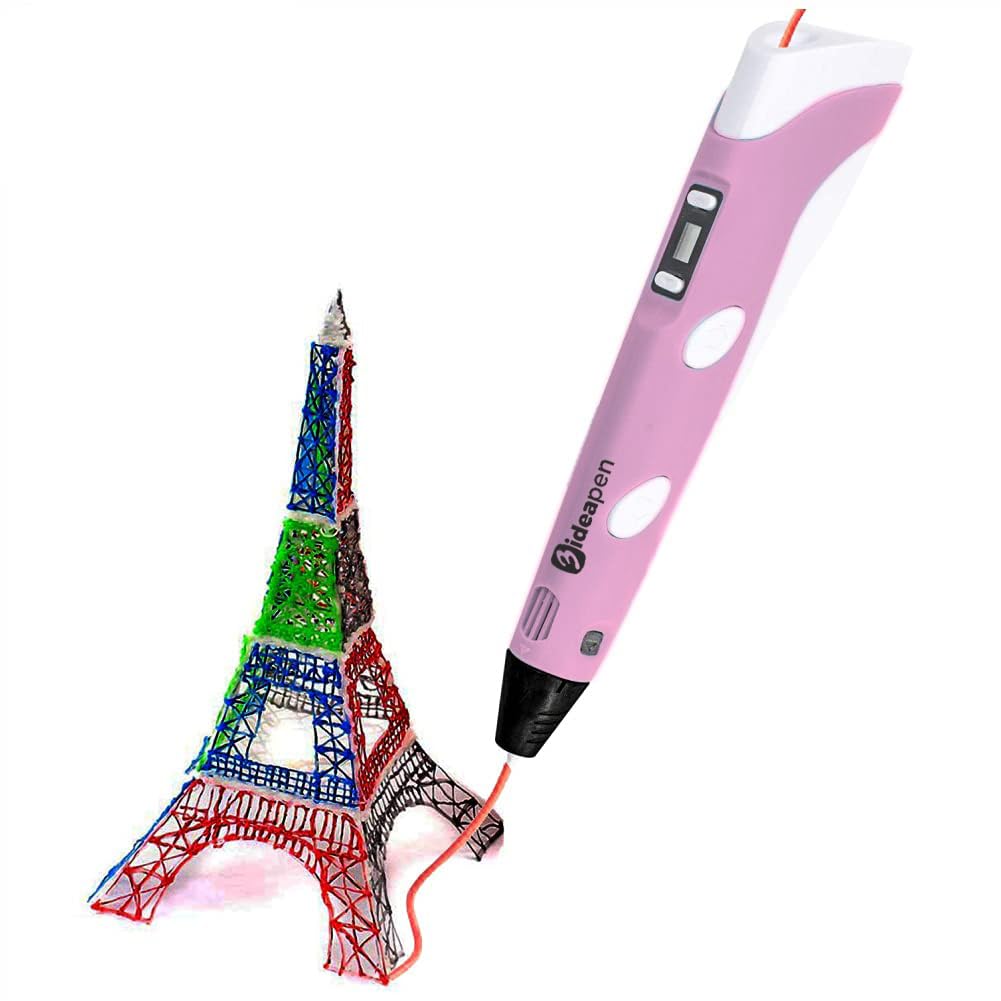 3IDEA 2024 Upgraded 3D Pen - Pink Smart & Intelligent Drawing doodler 3D-Pen for Teens, Adults & Creators