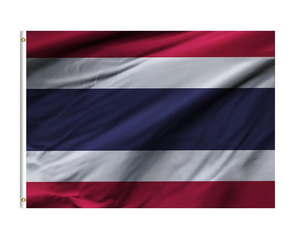 BPA® Thailand Flag For Indoor Outdoor Home, Office & Events (80x140cm)