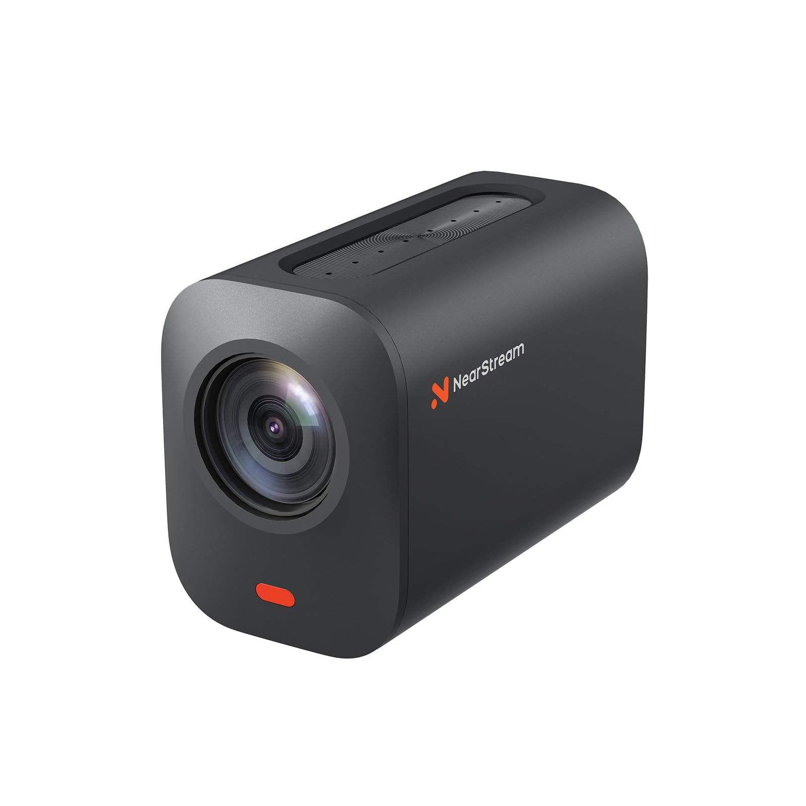 NearStreamVM46 Wireless Live Streaming Camera, 4K Camera for Streaming with 8-Mic Noise Canceling Array, 60X Hybrid Zoom, 6H Battery, App Control,Stream to YouTube/Twitch/Facebook/RTMP via LTE/Wi-Fi