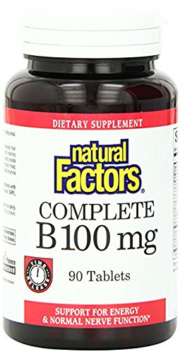 Natural FactorsComplete B 100 Mg 90 Tablets