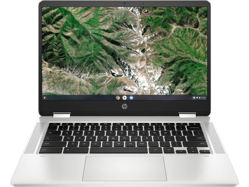 HP Chromebook 14a-ca0010ca 14" Intel Celeron N4020 4GB LPDDR4 128GB eMMC Chrome OS Mineral Silver(Renewed)