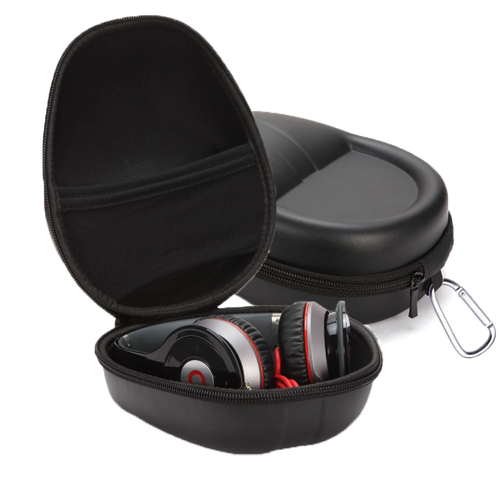 Hard Shell EVA Headphone Case for Sony WH-CH720N WH-CH520 WH-XB910N WH-XB900N WH-1000XM5, Beats Studio3 Solo3 EP, COWIN E7, Skullcandy, Sennheiser, JBL On-Ear Headphones Headset Travel Carrying Bag