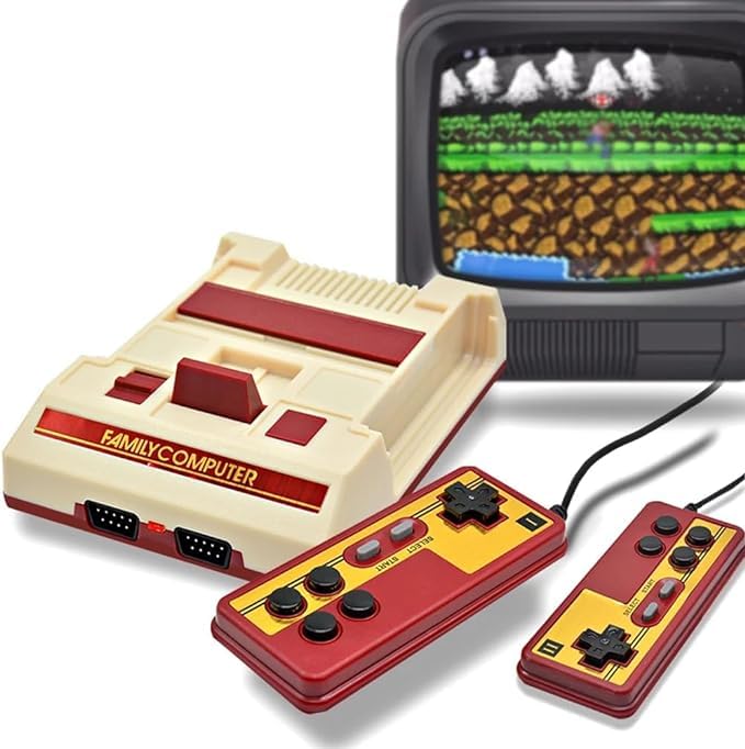 Retro Family Game Console with 500 Built-In Classic Games