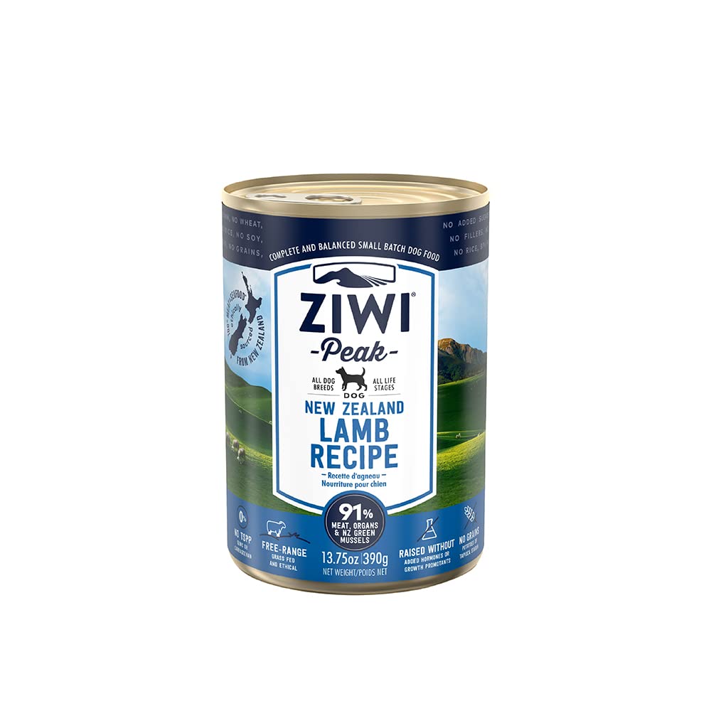 ZiwiPeak New Zealand Lamb Recipe Canned Dog Food 390g