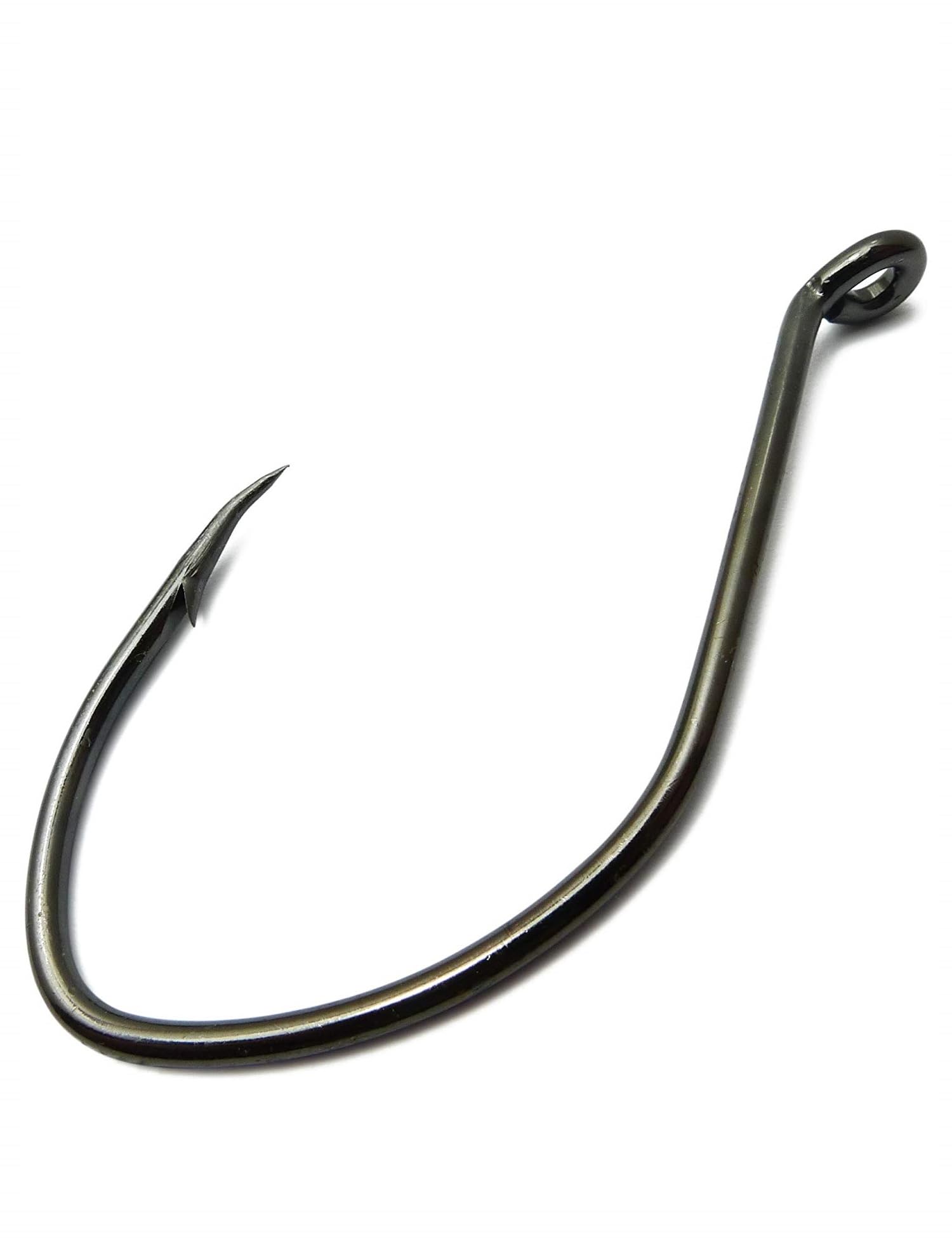 LiFschalCatfish Hooks,Big River Bait Hook,Black Nickel High Carbon Steel Strong Fishing Hooks