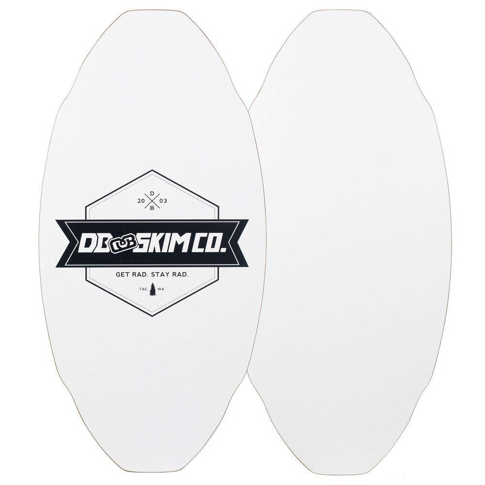 DB Skimboards Proto Plank Skimboard, Maple/Poplar Construction, 3D Rocker Pattern, Durable HPL Top & Bottom, Epoxy Screenprinted Graphic, Made in the USA