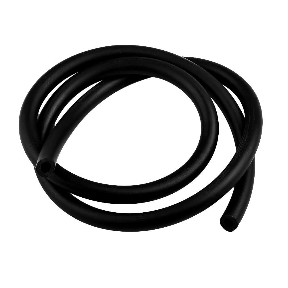 ANPTGHT Silicone Tubing 2mm ID x 4mm OD Black Food Grade High-temperature Pure Silicone Hose Tube Pipe for Air and Liquid Transfer (Length 3 Meter- 10FT)