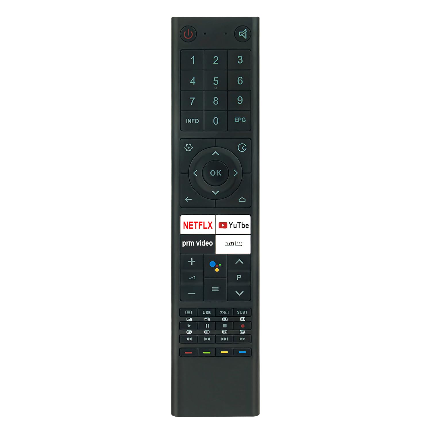 ANPPACH03ABBT Replaced Remote Control Fit for CHIQ Changhong TV L40K5 K5 H10 H9 U65H10 U43H10 U50H10 U55H10 U75H9 U58H10 G7H PA-CH03