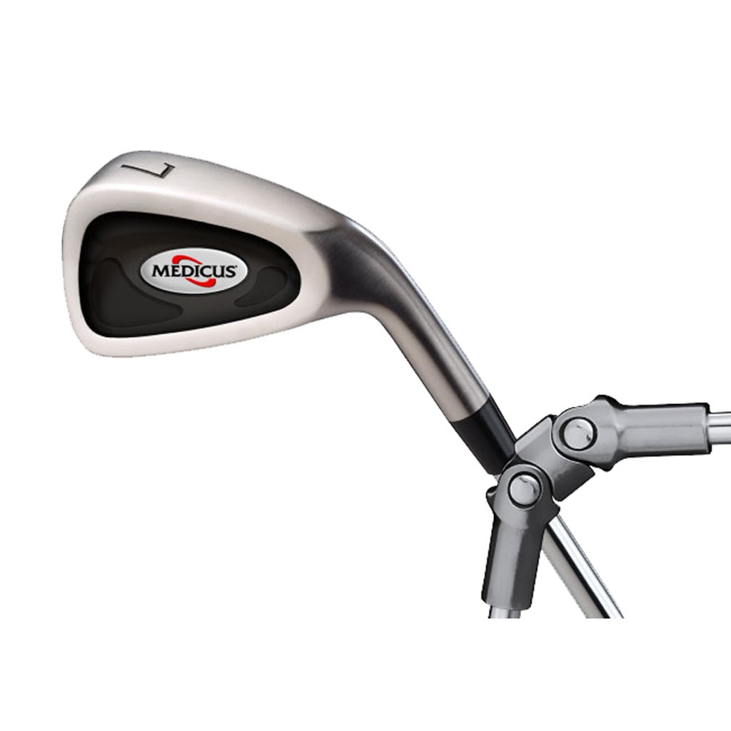 Medicus DualHinge 7 Iron Golf Training Club w/ 9 Breaking Points. Mens Standard Length