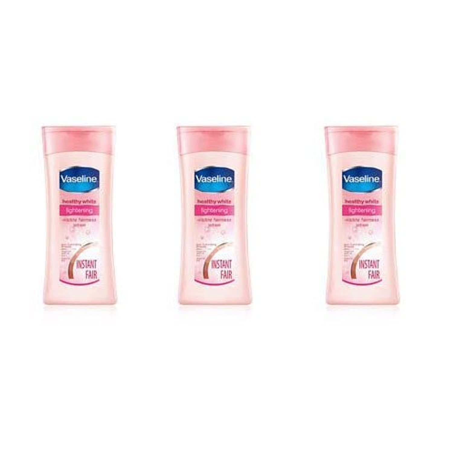 3 Pk, Vaseline Healthy White Skin Lightening Lotion, 100ml Each