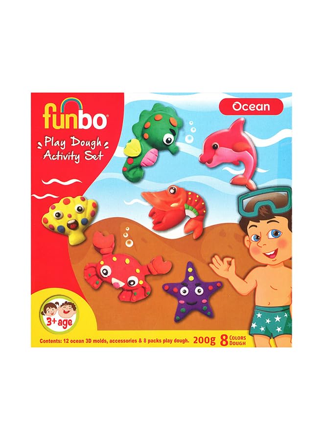 FUNBO Play Dough Ocean Activity Set