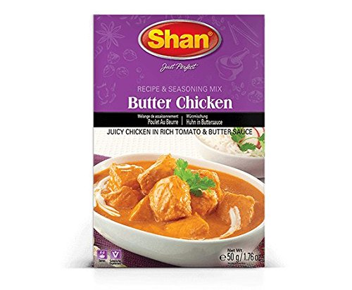 Shan Spice Mix for Butter Chicken, 1.76 oz ℮ 50 g, 3 Pack