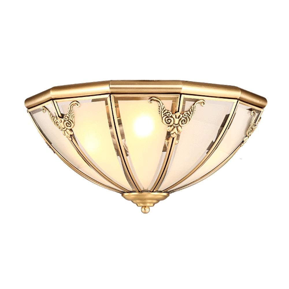 LED Modern Pendant Light, 4 Lights Nordic Simple Luxurious Creative Indoor Study Kitchen Pendant Light European Golden Copper Acrylic Ceiling Light Bedroom Living Room Round Lampshade Chandelier E-di