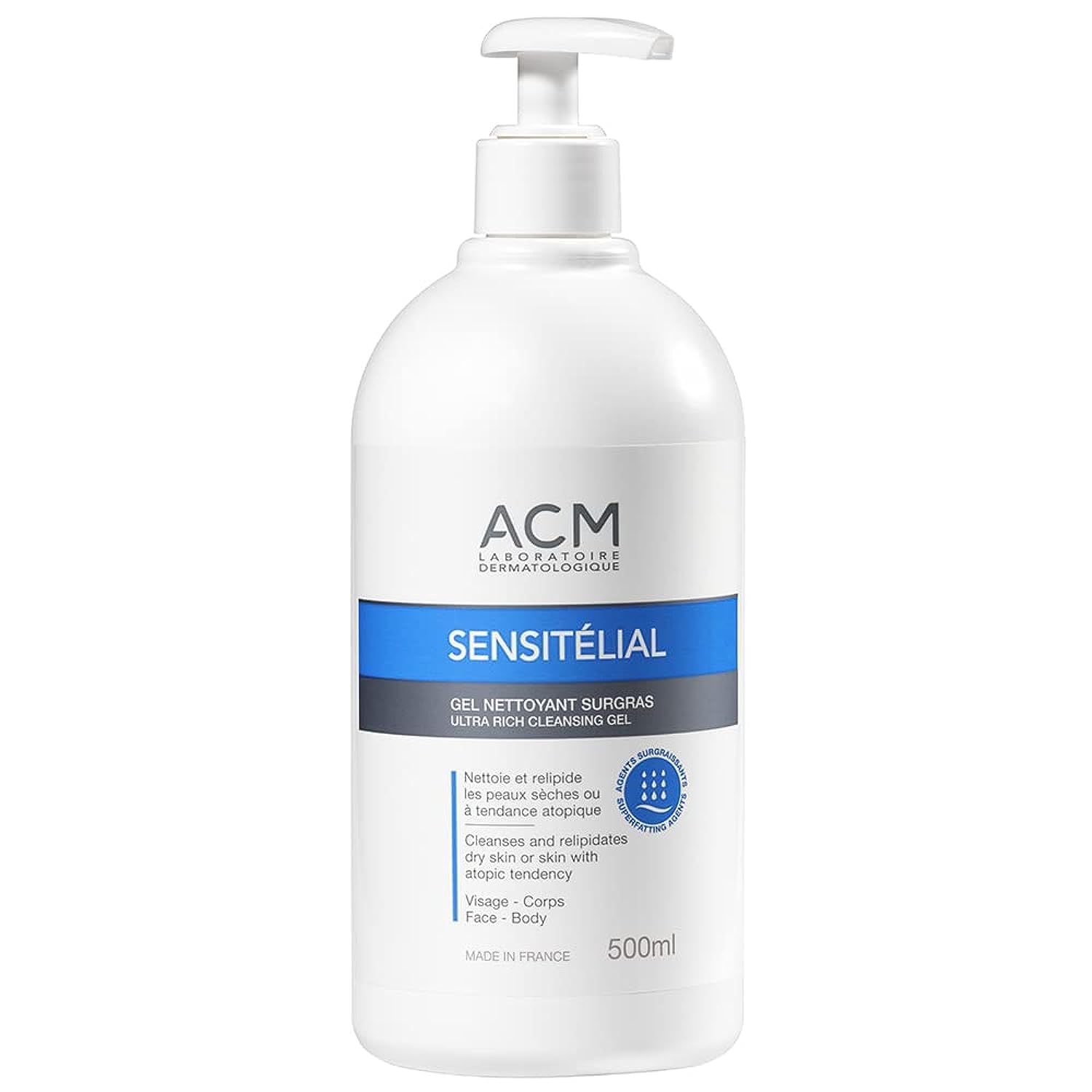 Laboratoire ACMSensitélial Ultra Rich Cleansing Gel 500ml