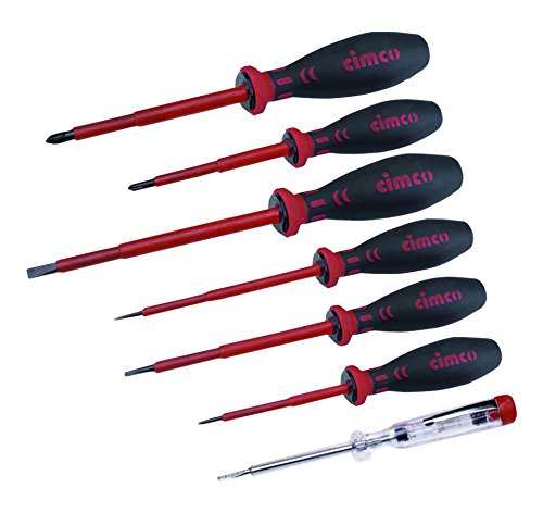 Cimco 117800 Screwdriver Set for Electricians 7-Piece