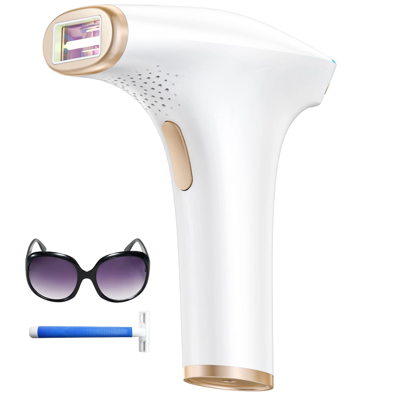 Laser Hair Removal for Women and Men, Upgraded 3 in 1 At Home IPL Hair Removal, 9 Levels and 999,900 Flashes Permanent Hair Remover,Painless Hair Remover on Face,Body,Bikini, Whole Body Treatment