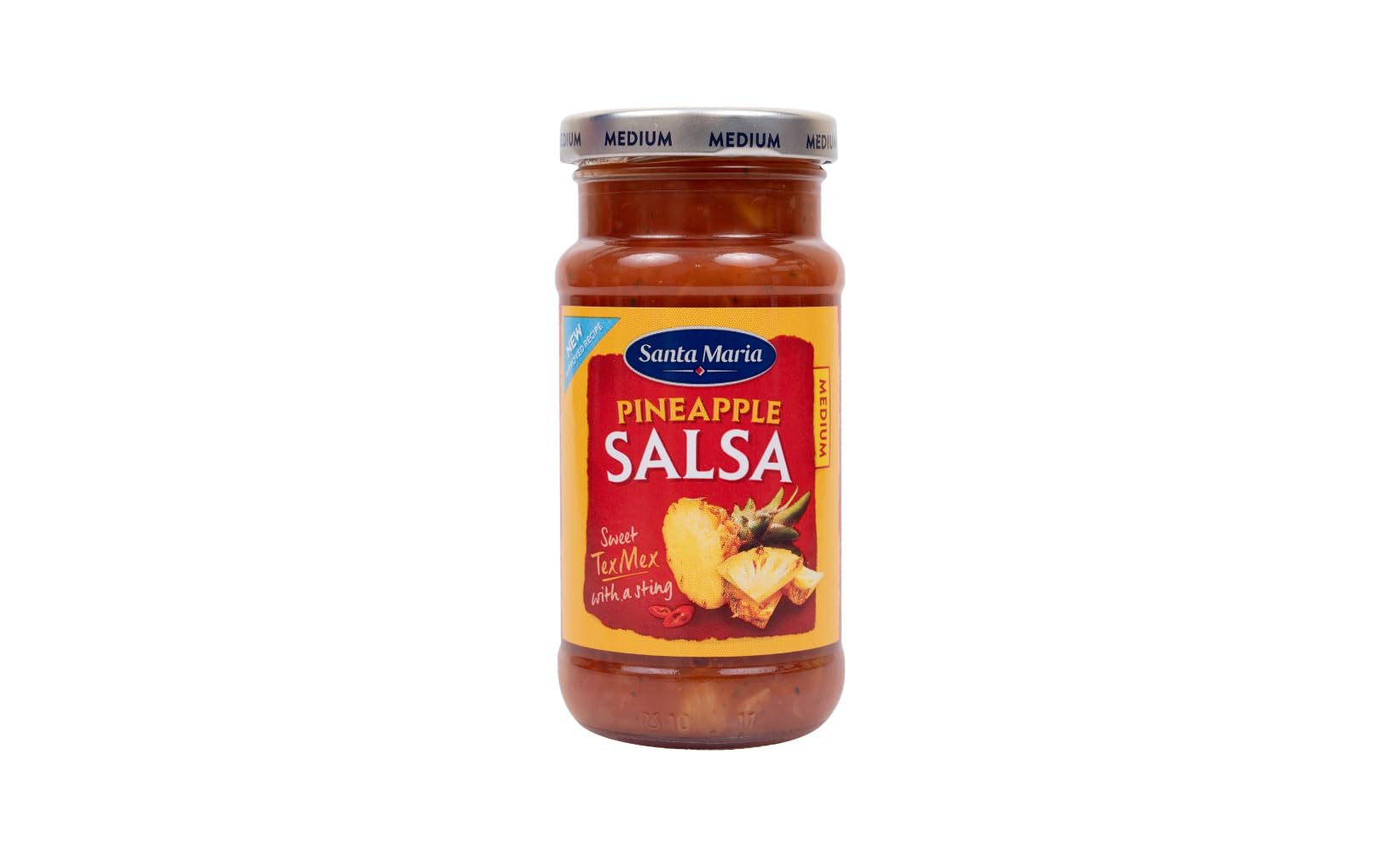 Santa MariaTex Mex Pineapple Salsa Medium 230G