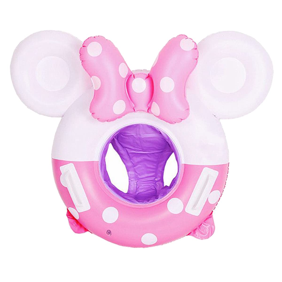 MC TTL Swimming Float Minnie Mouse Cartoon Kids Baby Swimming Ring Inflatable Pool Floating Round Pool Children Toy Float Thick.