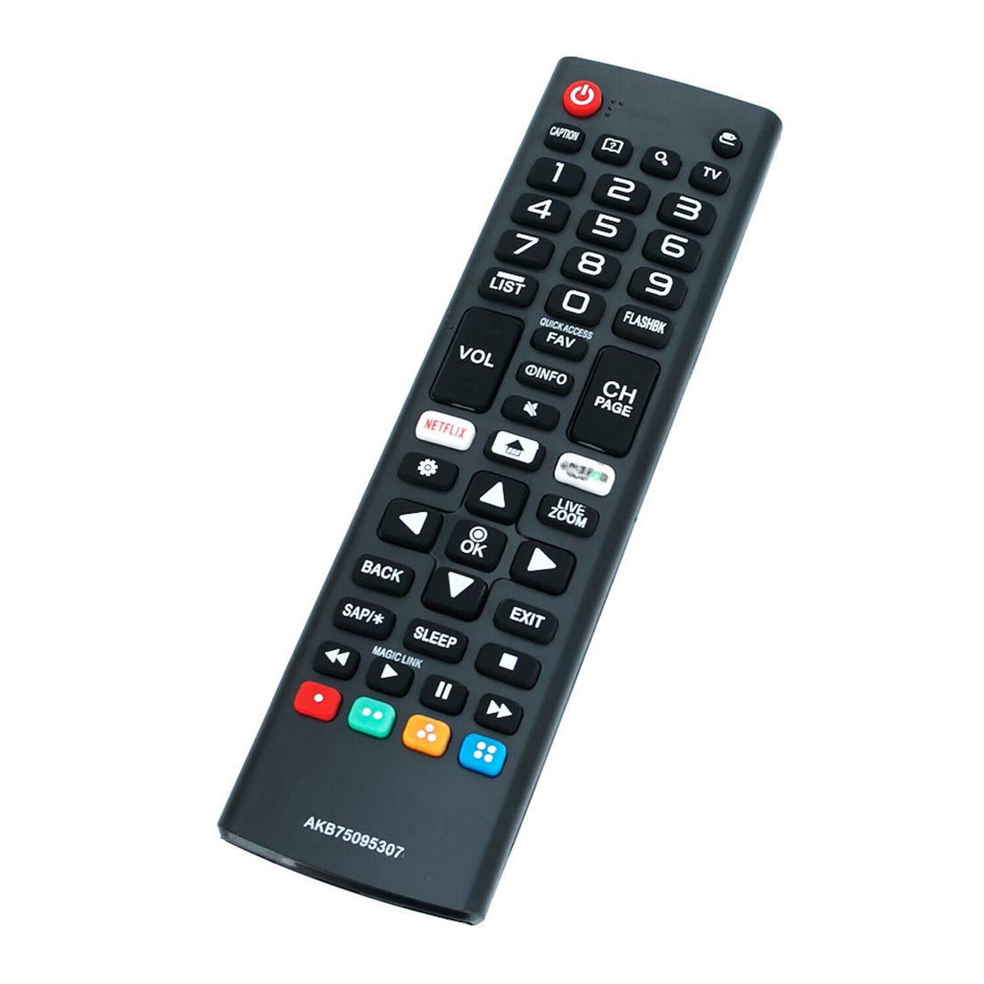 NKF New AKB75095307 Replaced Remote for LG TV 43LJ5500 49LJ5500 49LJ5550 55LJ550M