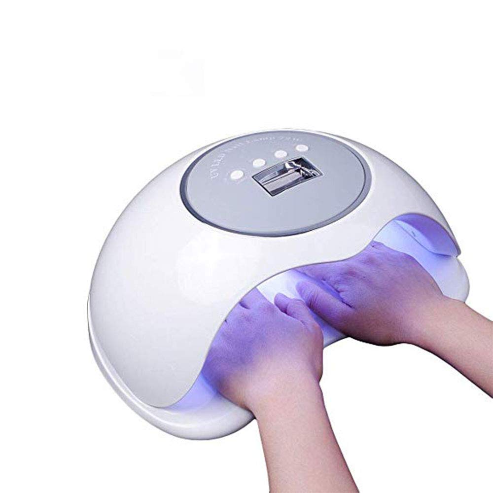 Nail Dryer 72W UV LED Nail Lamp [Big Size] [Quick-drying]with 4 Timers Professional Nail Art Tools Accessories