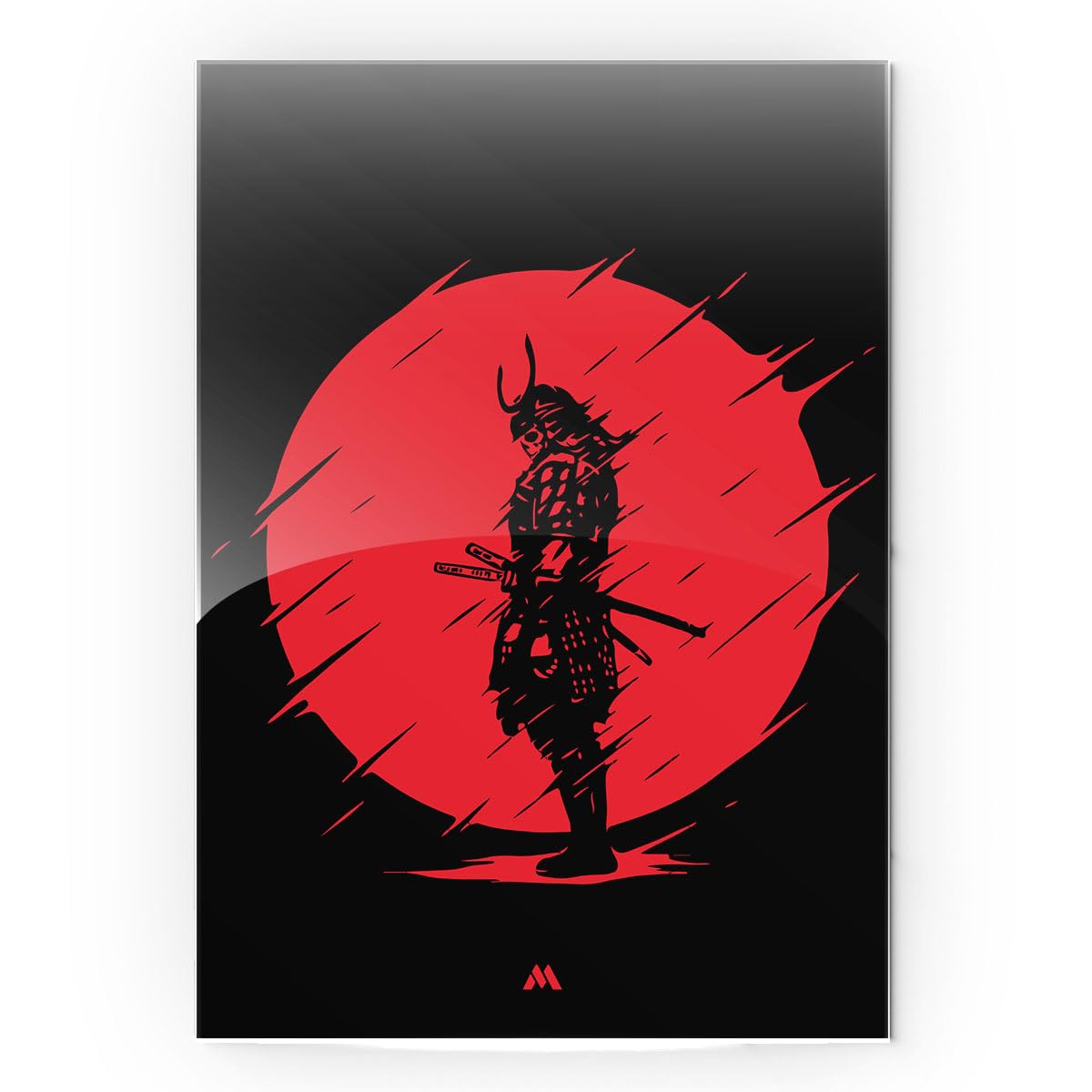 Myxtur Forsaken Samurai Metal Poster (A5)