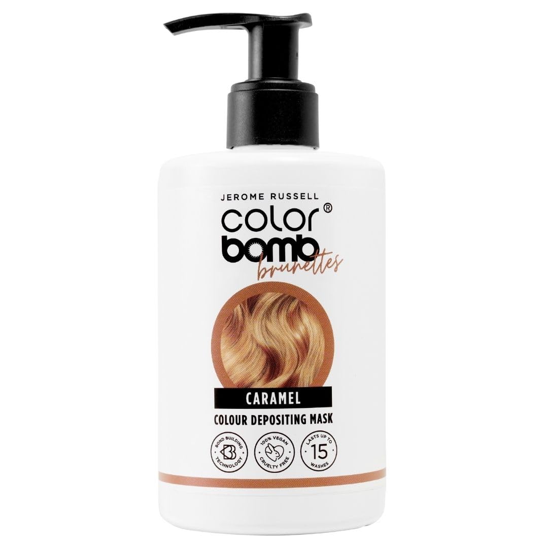 Jerome Russell Color Bomb Brunettes - Caramel Colour Depositing Conditioning Mask, 300ml