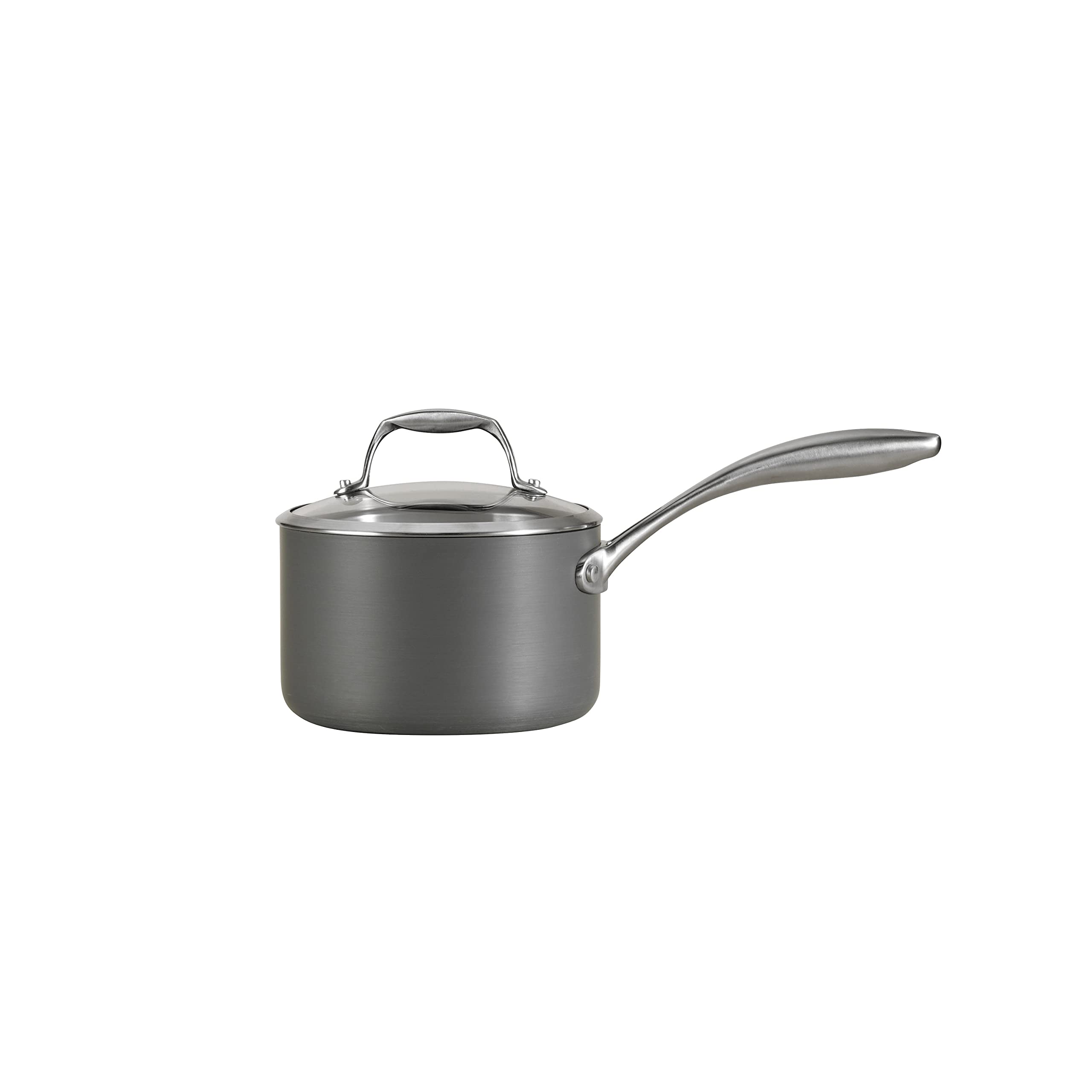 Tramontina Covered Sauce Pan Hard Anodized 2 Qt