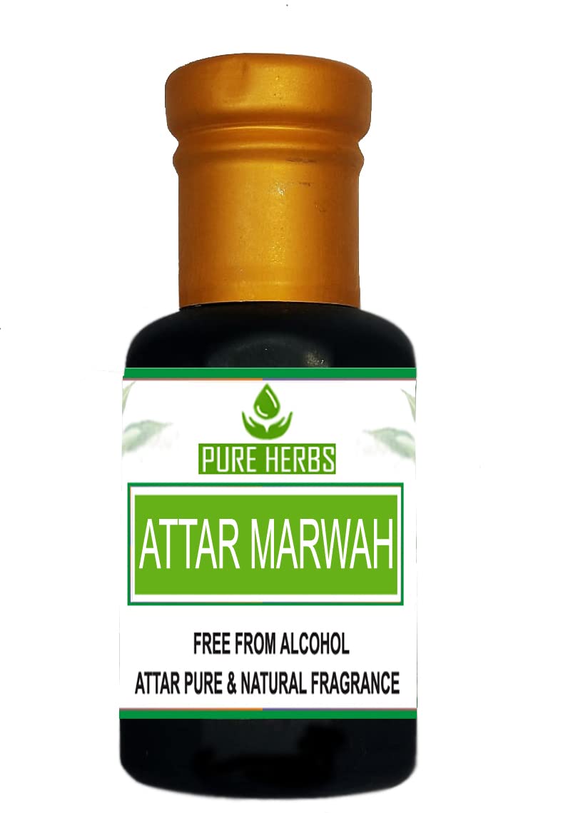 Pure Herbs ATTAR MARWAH For Unisex,Suitable For Occasion,Parties & Daily Uses 10ml