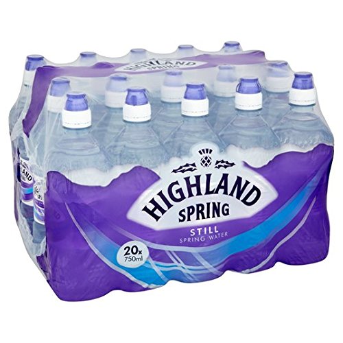 Highland Spring Still Water Sports Cap 20 x 750ml