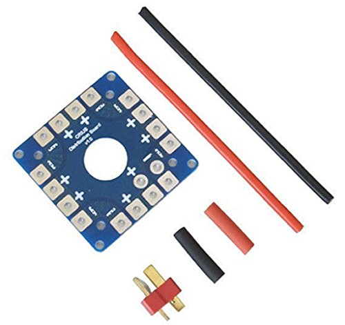 quad copter power board - daier 2Pcs ESC Speed Controller Power Distribution Board PDB for Quadcopter Multirotor 3-8