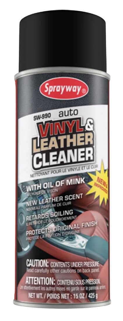 SpraywaySW990 Vinyl and Leather Cleaner, 15 oz