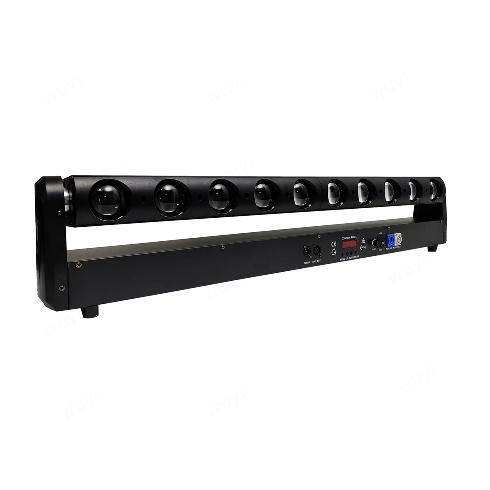 OKOKOZStage Lights DJ Lights, 10X40W Colorful RGBW LED Beam Wall Washer Pixel DMX Linear Moving Head Light For Stage Bar Disco KTV Theater Wonderful Lighting Effects (Color : 12X40W LED, Size : A)