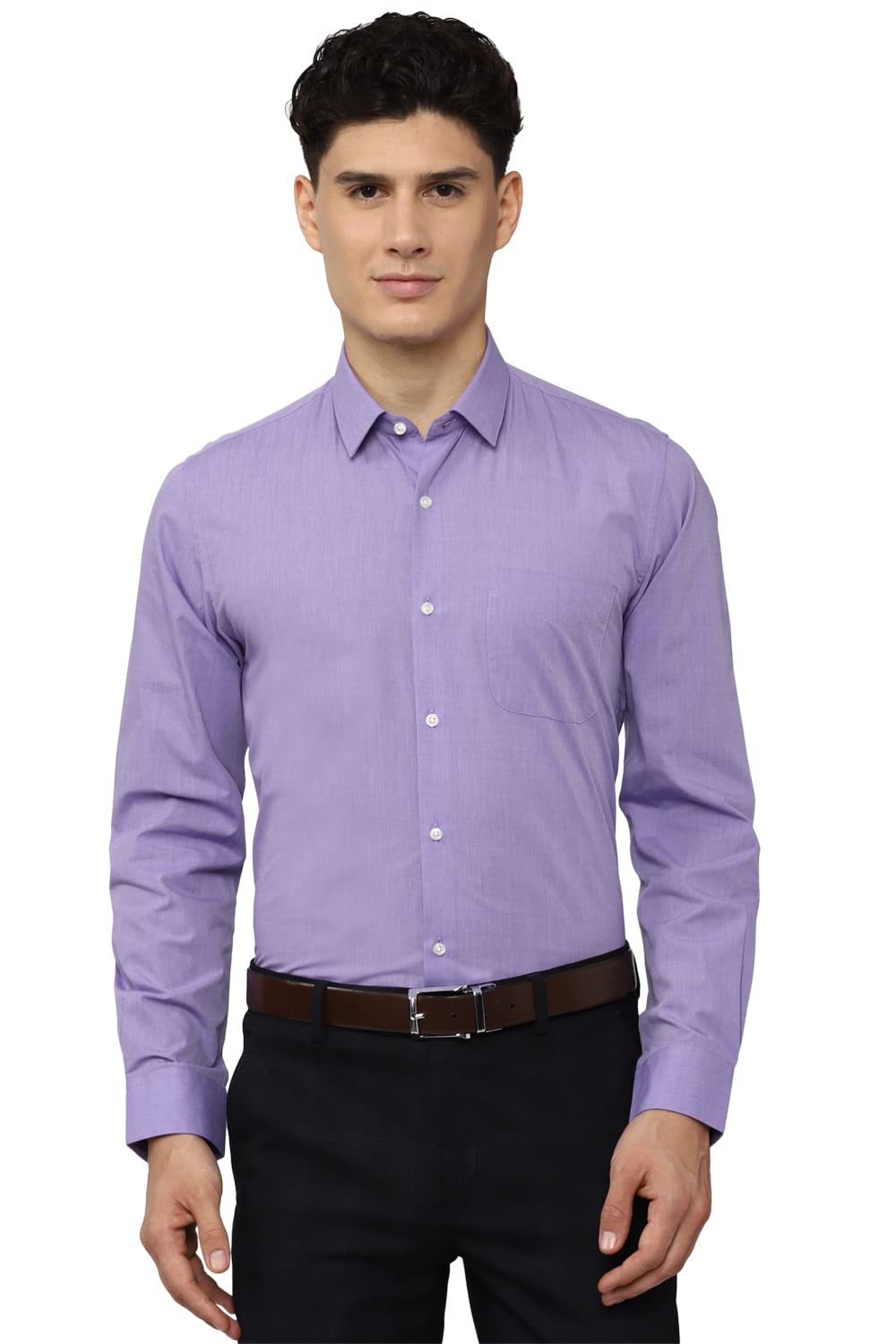 Peter England Men's Regular Fit Shirt