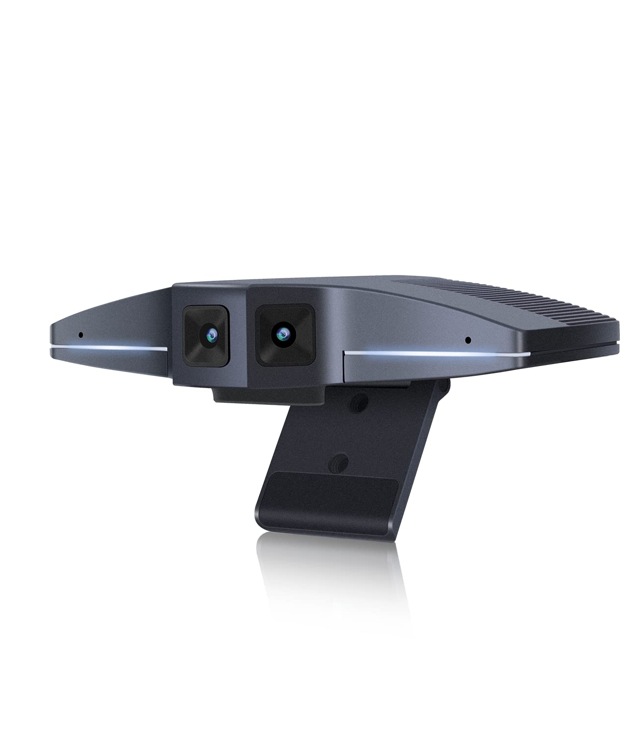 Enther&MAXHUB Intelligent 180° Panoramic 4K Huddle Room Video Camera - Inclusive Video Conferencing Camera with Full Room Coverage - Easy to Set Up Wide Angle Webcam for Business & Distance Learning