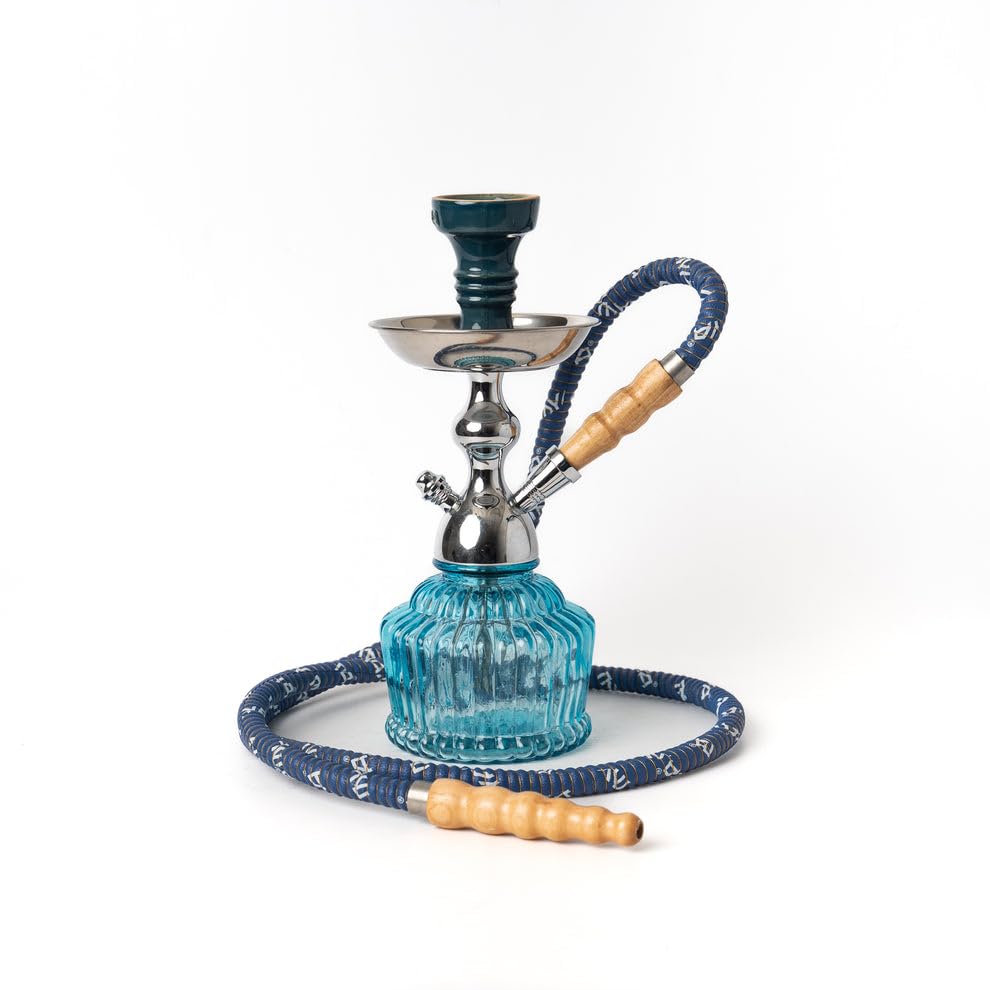 i m handicraft Mya Heavy Qt Hookah Reverse Smoke (Blue(Dark Blue))