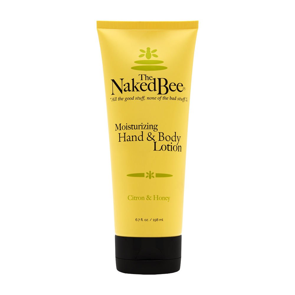 The Naked Bee Nourishing Body Lotion for All Skin Types (6.7 Fl oz) Moisture Replenishing Lotion for Dry Skin with Citron & Honey- Skin care for Body