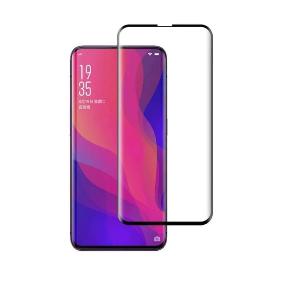 Aurochs 3D Edge to Edge Tempered Glass Screen Protector for Oppo Find X (Black)